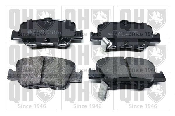 QUINTON HAZELL BP1653: Klocki hamulcowe