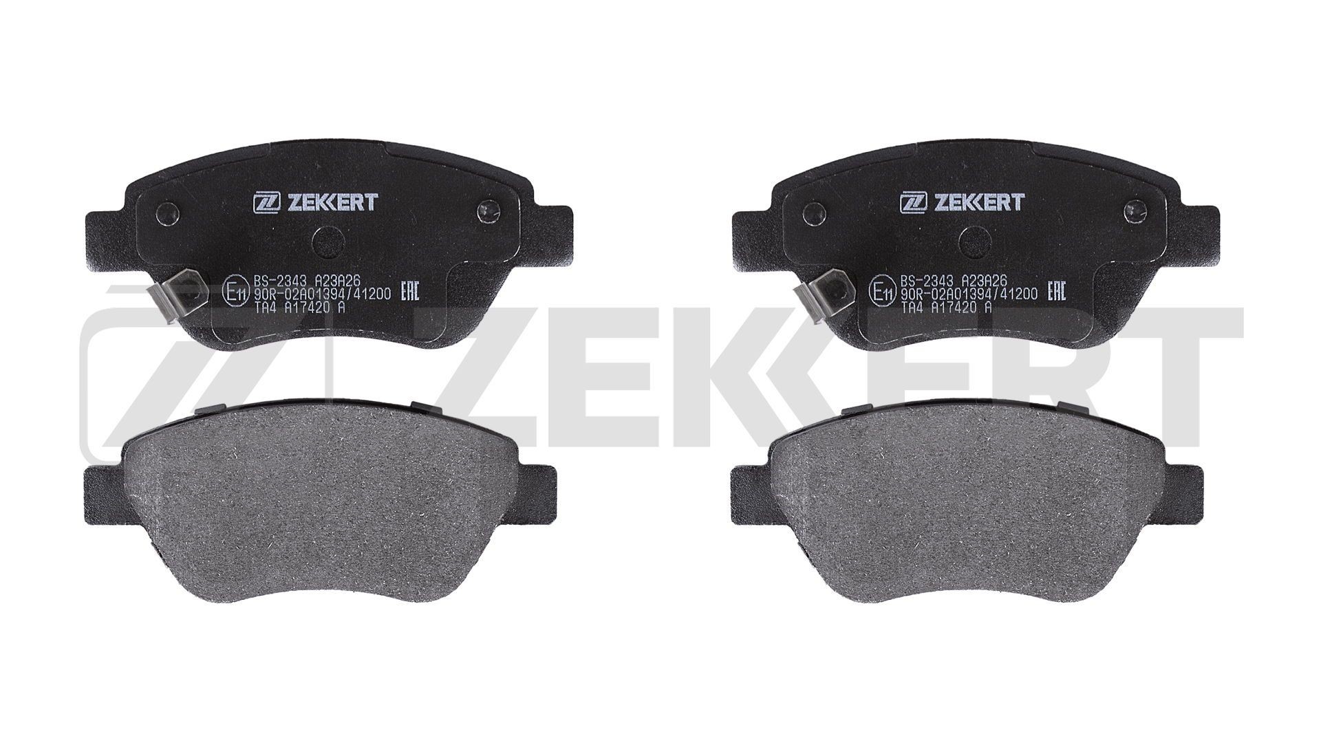 ZEKKERT BS-2343: Bremžu kluči Priekšējais tilts