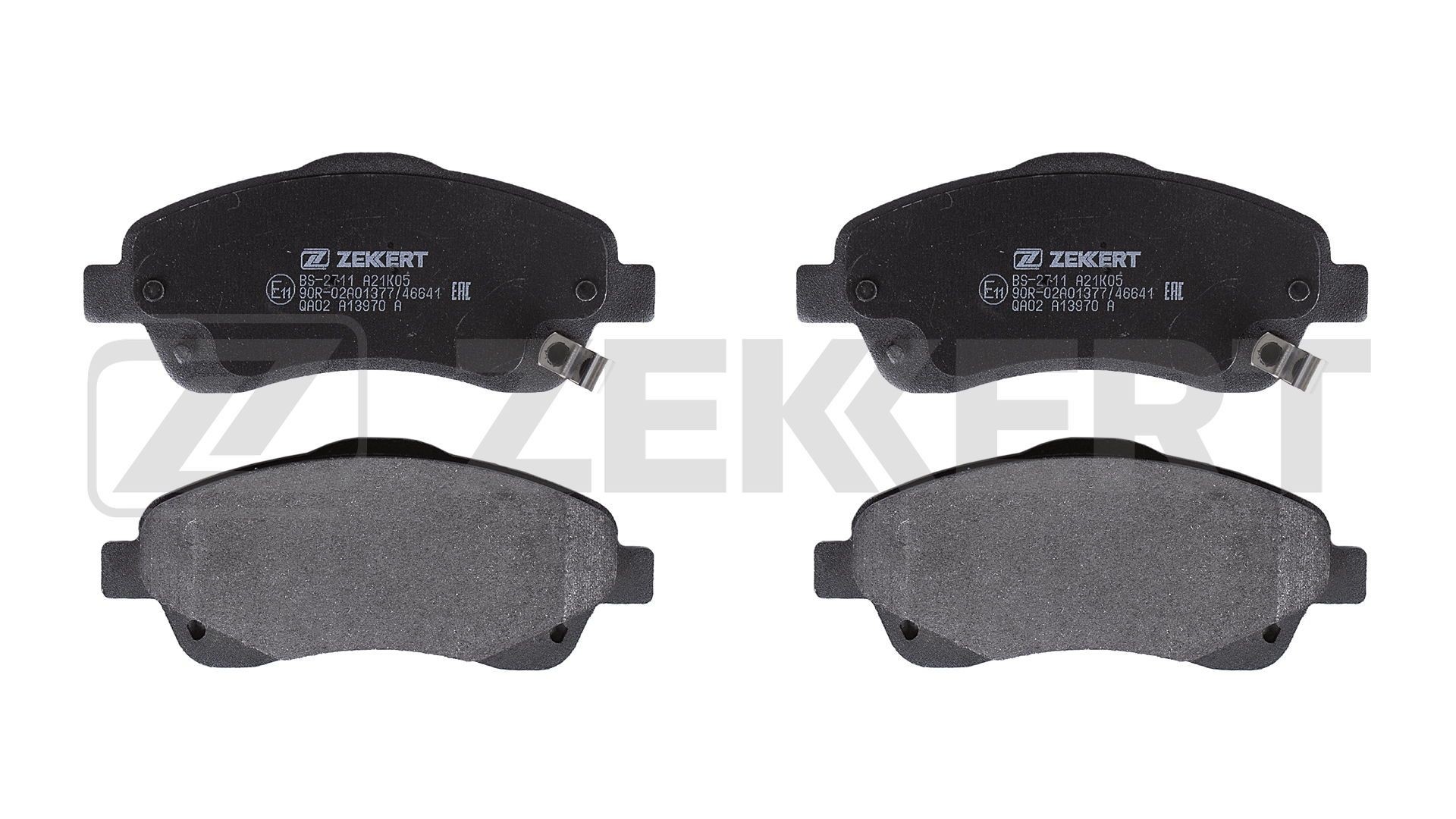 ZEKKERT BS-2711: Remblokken Vooras