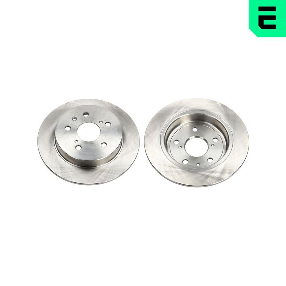 OPTIMAL BS-9156: Bromsskiva Bakaxel, Ø: 278mm, full, Ø: 278mm