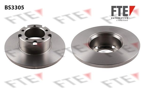 FTE BS3305: Disco de freno Ø: 280mm, macizo, Ø: 280mm