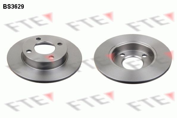 FTE BS3629: Bremseskive Ø: 245mm, fuldstændigt, Ø: 245mm