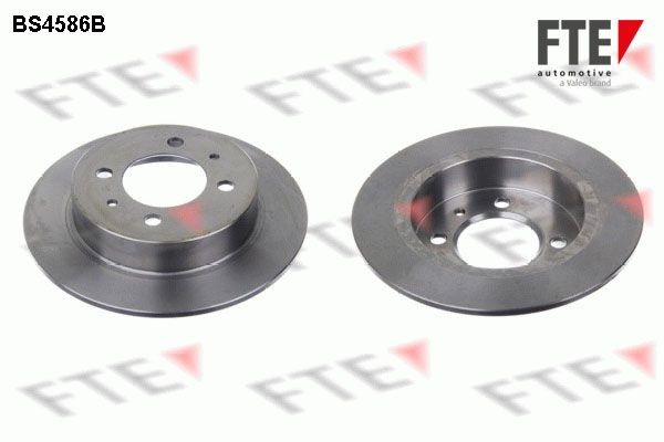 FTE BS4586B: Bremseskive Ø: 234mm, fuldstændigt, Ø: 234mm, coatet