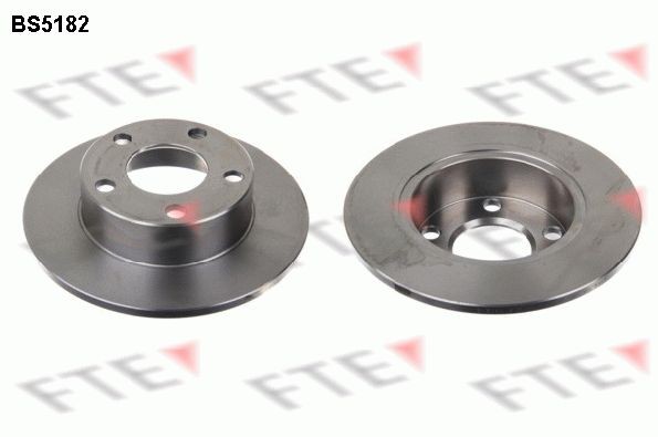 FTE BS5182: Bremseskive Ø: 245mm, fuldstændigt, Ø: 245mm