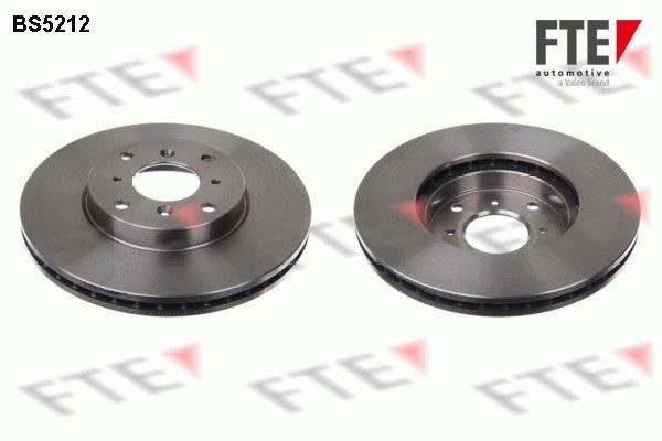 FTE BS5212: Bremsscheibe Ø: 282mm, innenbelüftet, Ø: 282mm