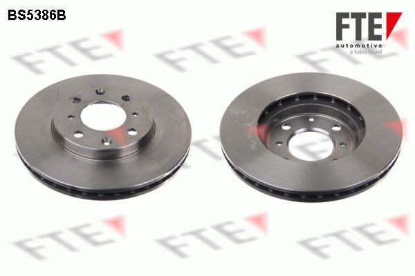 FTE BS5386B: Bromsskiva Ø: 240mm, ventilerad invändigt, Ø: 240mm, belagd