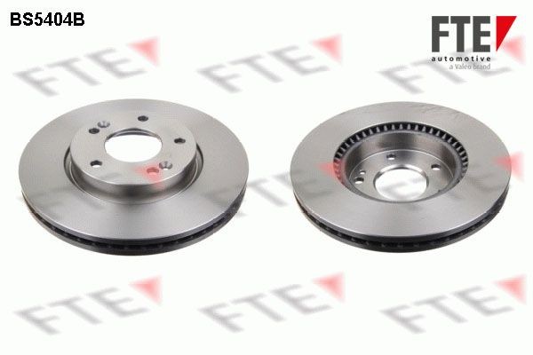 FTE BS5404B: Bremžu diski Ø: 280mm, ar iekšējo ventilāciju, Ø: 280mm, pārklāts
