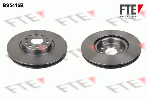 FTE BS5416B: Bromsskiva Ø: 312mm, ventilerad invändigt, Ø: 312mm, belagd