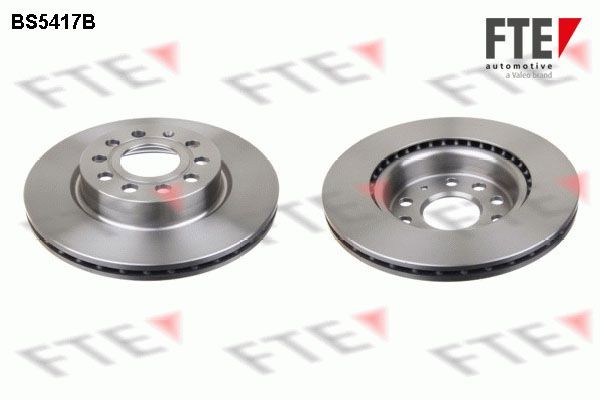 FTE BS5417B: Bromsskiva Ø: 280mm, ventilerad invändigt, Ø: 280mm, belagd