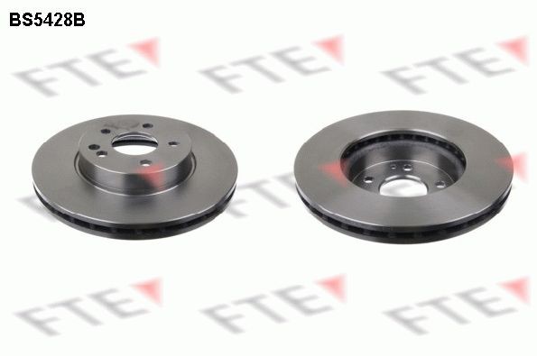 FTE BS5428B: Tarcza hamulcowa Ø: 300[mm], z wentylacją wewnętrzną, Ø: 300[mm], pokryty