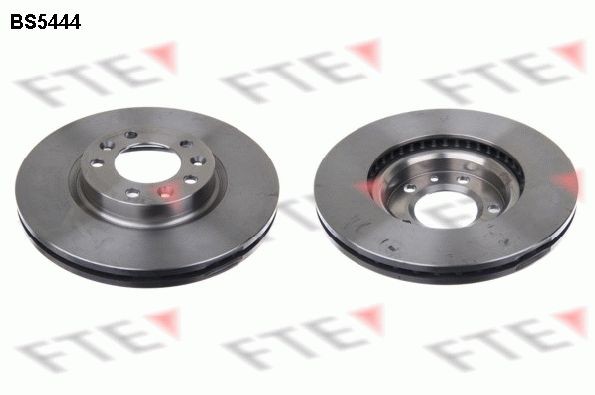 FTE BS5444: Remschijf Ø: 283mm, interne ventilatie, Ø: 283mm