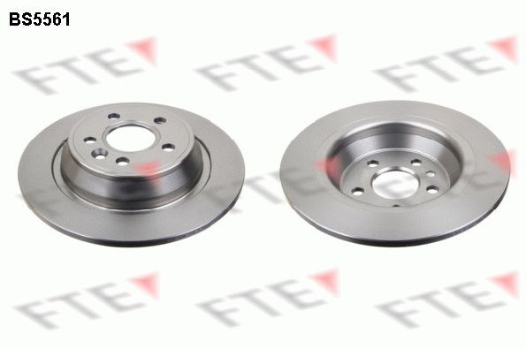 FTE BS5561: Féktárcsa Ø: 302mm, tele, Ø: 302mm