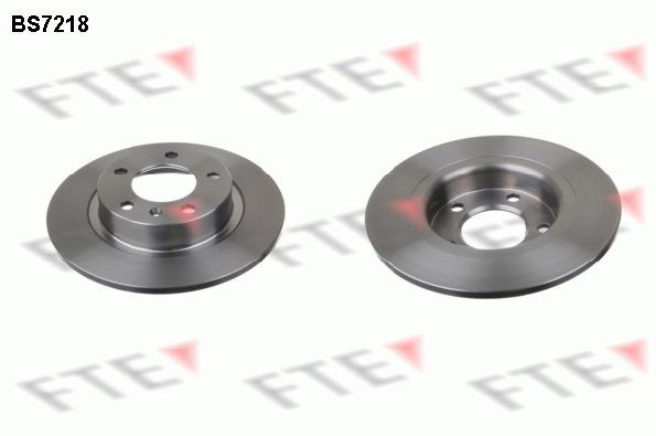 FTE BS7218: Remschijf Ø: 264mm, volledig, Ø: 264mm