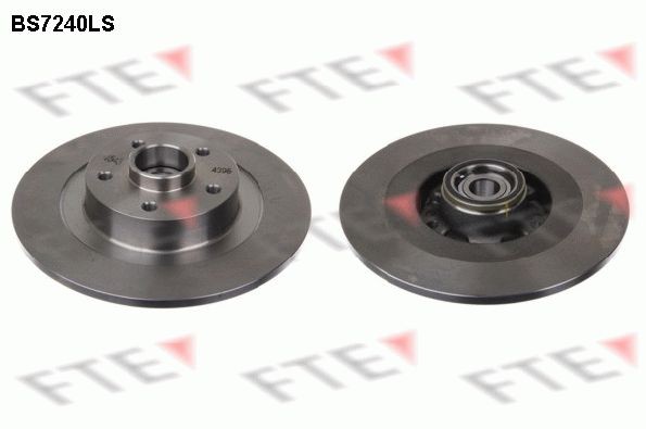 FTE BS7240LS: Bromsskiva Ø: 300mm, full, Ø: 300mm, med hjullager, med inbyggd magnetisk sensorring