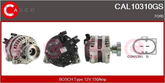 CASCO CAL10310GS: Δυναμό 150Α