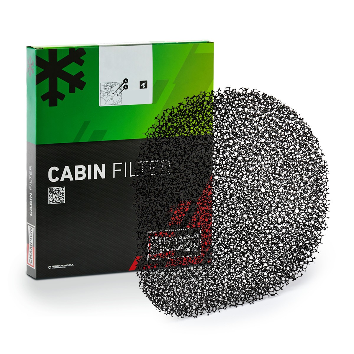 CHAMPION CCF0478: Filter, salongiõhk Tolmufilter, Partikkelfilter