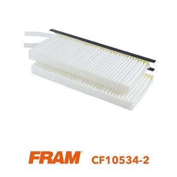 FRAM CF10534-2: Interieurfilter pollenfilter