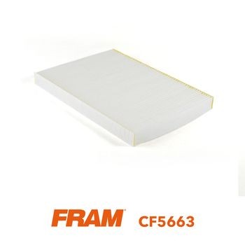 FRAM CF5663: Kupefilter pollenfilter