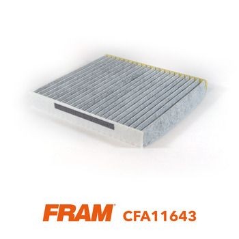 FRAM CFA11643: Innenraumfilter Aktivkohlefilter