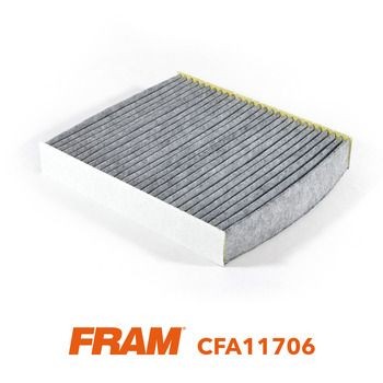 FRAM CFA11706: Filtro abitacolo Filtro al carbone attivo