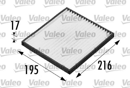 VALEO 698681: Pollenfilter Partikelfilter CLIMFILTER COMFORT