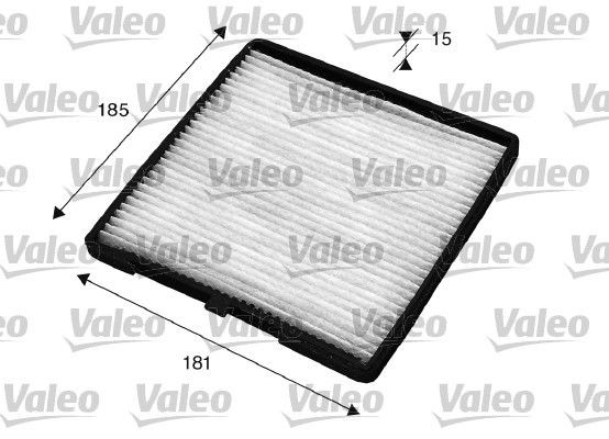 VALEO 715524: Filtro de habitáculo Filtro de partículas CLIMFILTER COMFORT