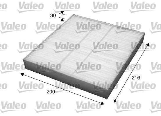 VALEO 715560: Filtre d'habitacle Filtre à charbon actif CLIMFILTER PROTECT