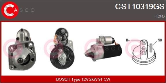 CASCO CST10319GS: Starter 2kW