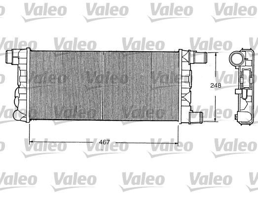 VALEO 730520: Radiateur du moteur Aluminium, avec thermostat de liquide de refroidissement