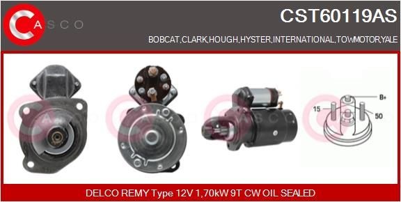 CASCO CST60119AS: Démarreur Genuine 1,70kW