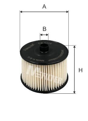 MFILTER DE 3116: Brandstoffilter