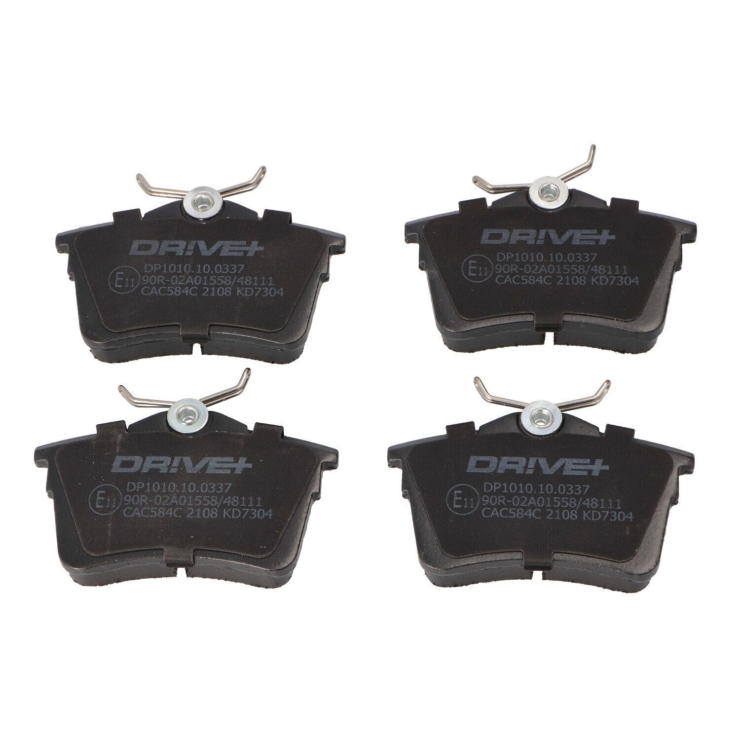 Dr!ve+ DP1010.10.0337: Bremžu kluči Aizmugurējais tilts, ar piederumiem, ar atsperi, ar skrūvēm