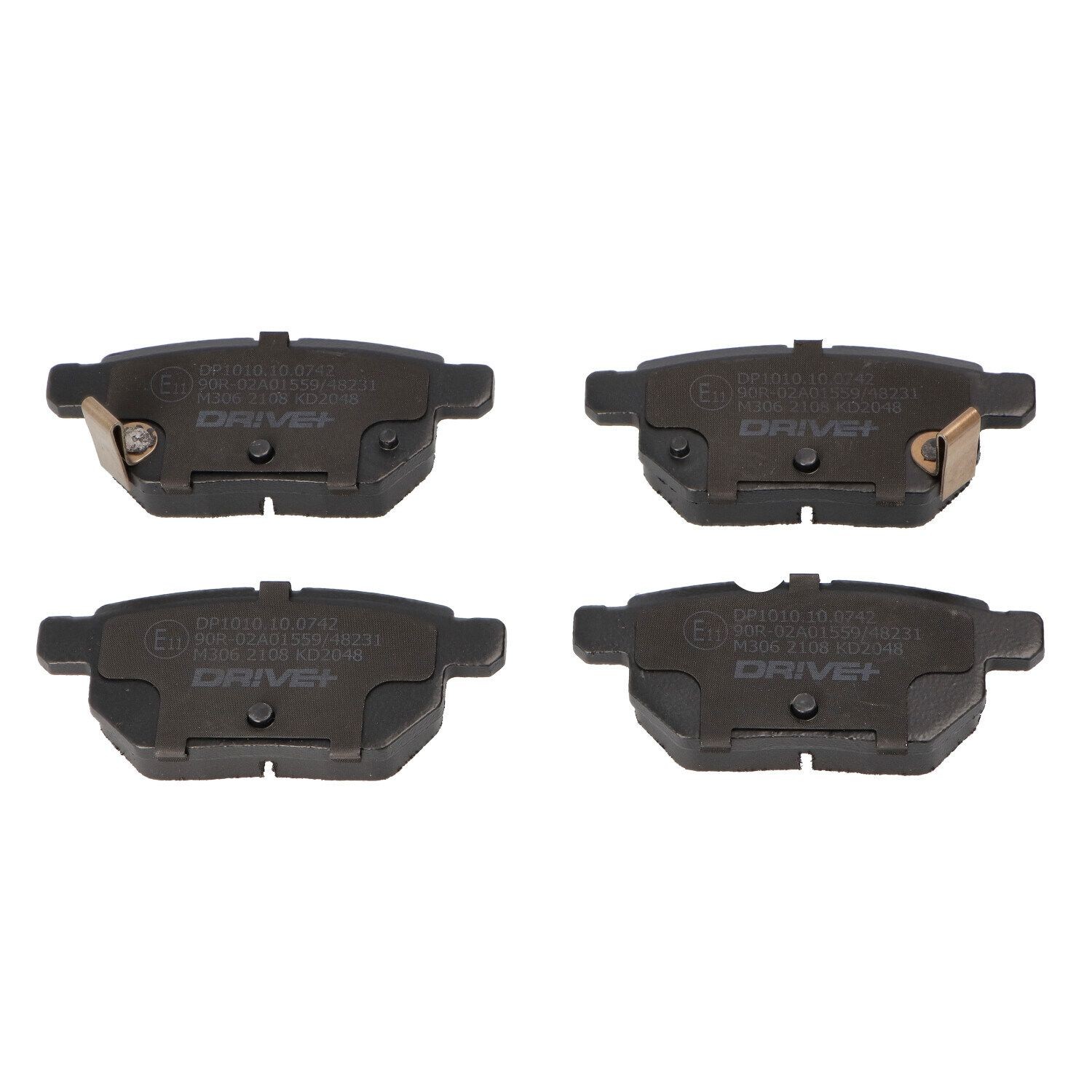 Dr!ve+ DP1010.10.0742: Klocki hamulcowe Oś tylna