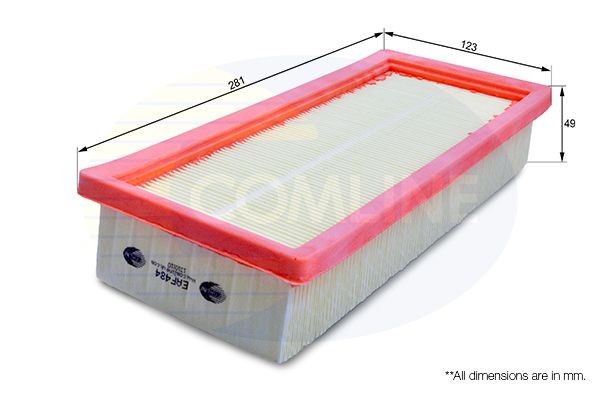 COMLINE EAF484: Luchtfilter