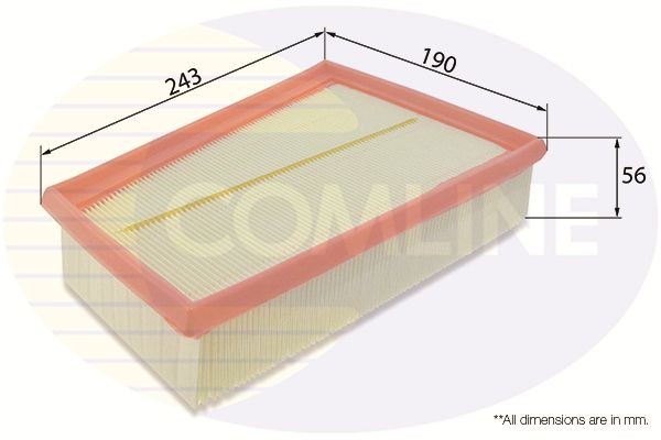 COMLINE EAF506: Luftfilter