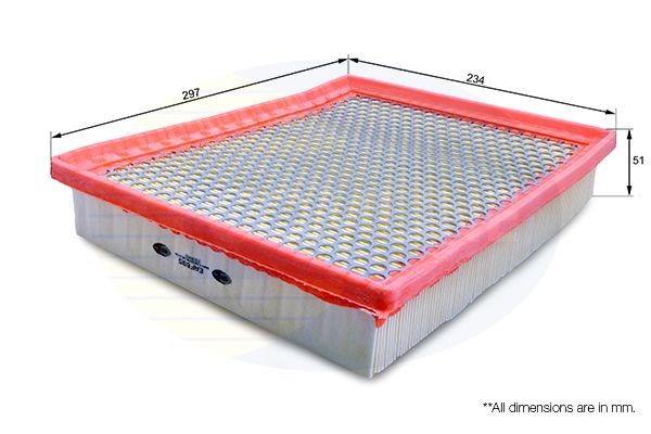 COMLINE EAF695: Luchtfilter