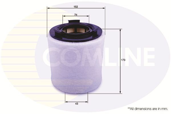 COMLINE EAF764: Luftfilter