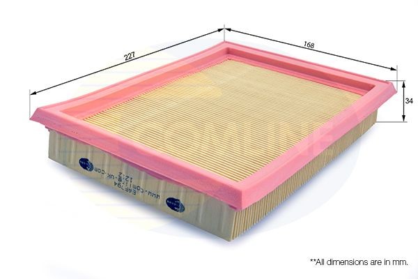 COMLINE EAF794: Filtre à air
