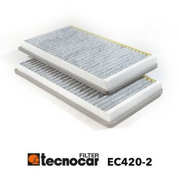 TECNOCAR EC420-2: Interieurfilter Carbon filter