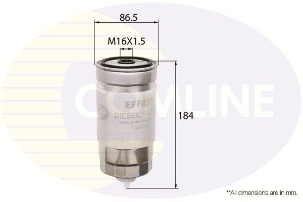 COMLINE EFF037: Filtro carburante
