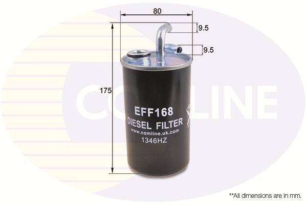 COMLINE EFF168: Kraftstofffilter