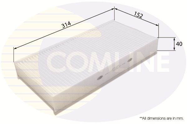 COMLINE EKF109: Filtro abitacolo Filtro antipolline