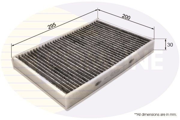 COMLINE EKF119A: Szűrő, utastér levegő aktívszén szűrő