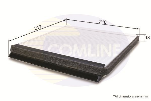 COMLINE EKF136: Filtro abitacolo Filtro antipolline
