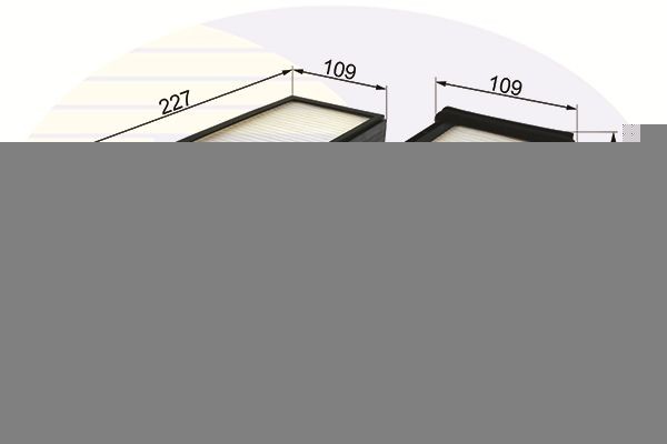 COMLINE EKF195: Innenraumfilter Pollenfilter