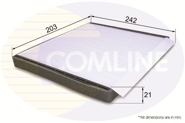 COMLINE EKF203: Filtro abitacolo Filtro antipolline