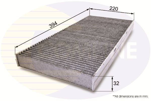 COMLINE EKF250A: Filtro abitacolo Filtro al carbone attivo