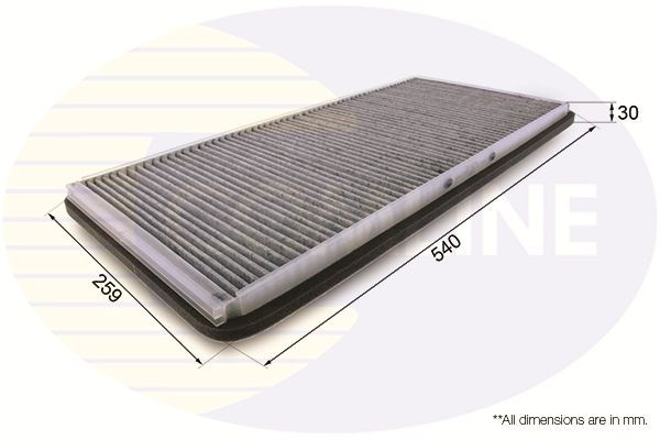 COMLINE EKF254A: Filtro abitacolo Filtro al carbone attivo