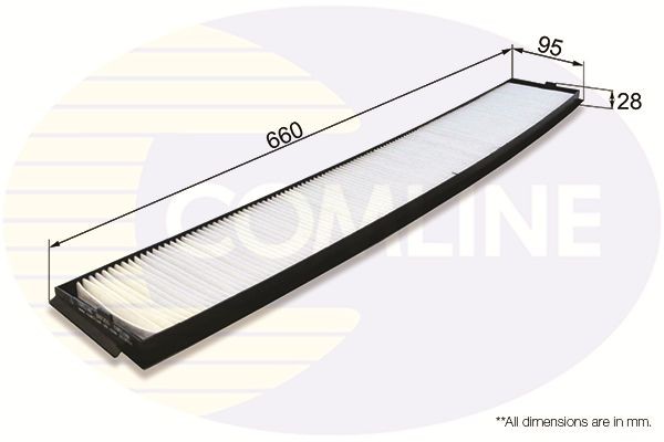 COMLINE EKF255: Filtre d'habitacle filtre à pollen