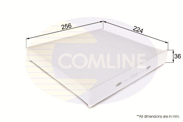 COMLINE EKF332: Innenraumfilter Pollenfilter